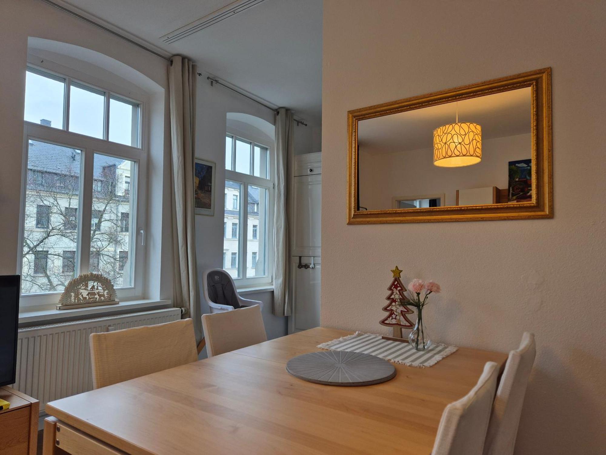 *****Saxonia De Luxe***** Neue & Hochwertige 50Qm² 2-Zimmer-Ferienwohnung In Chemnitz Mit Parkplatz & Wie Zuhause Wohlfuehlatmosphaere - My Feel@Home Apartment In เคมนิตซ์ ภายนอก รูปภาพ