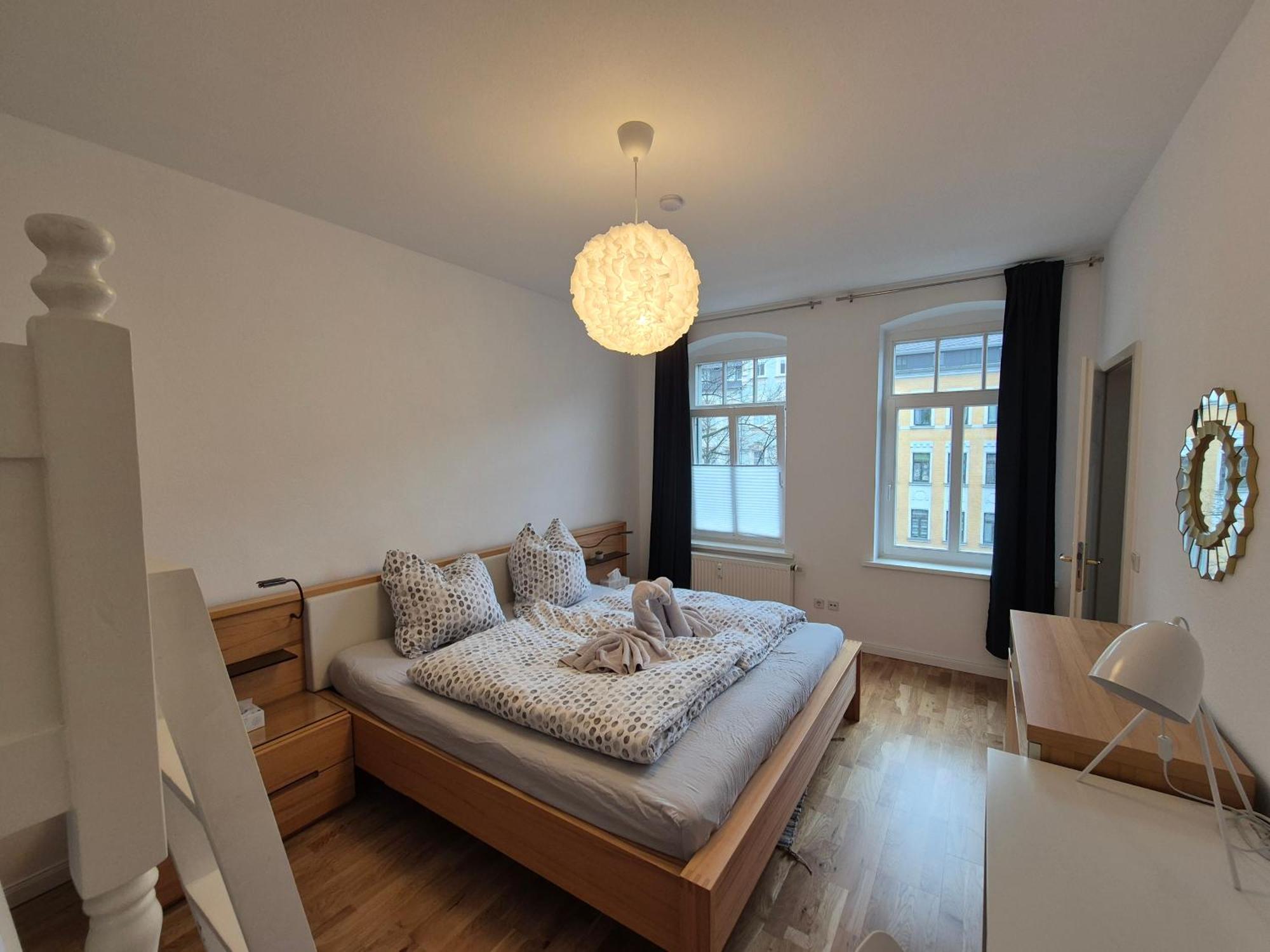 *****Saxonia De Luxe***** Neue & Hochwertige 50Qm² 2-Zimmer-Ferienwohnung In Chemnitz Mit Parkplatz & Wie Zuhause Wohlfuehlatmosphaere - My Feel@Home Apartment In เคมนิตซ์ ภายนอก รูปภาพ