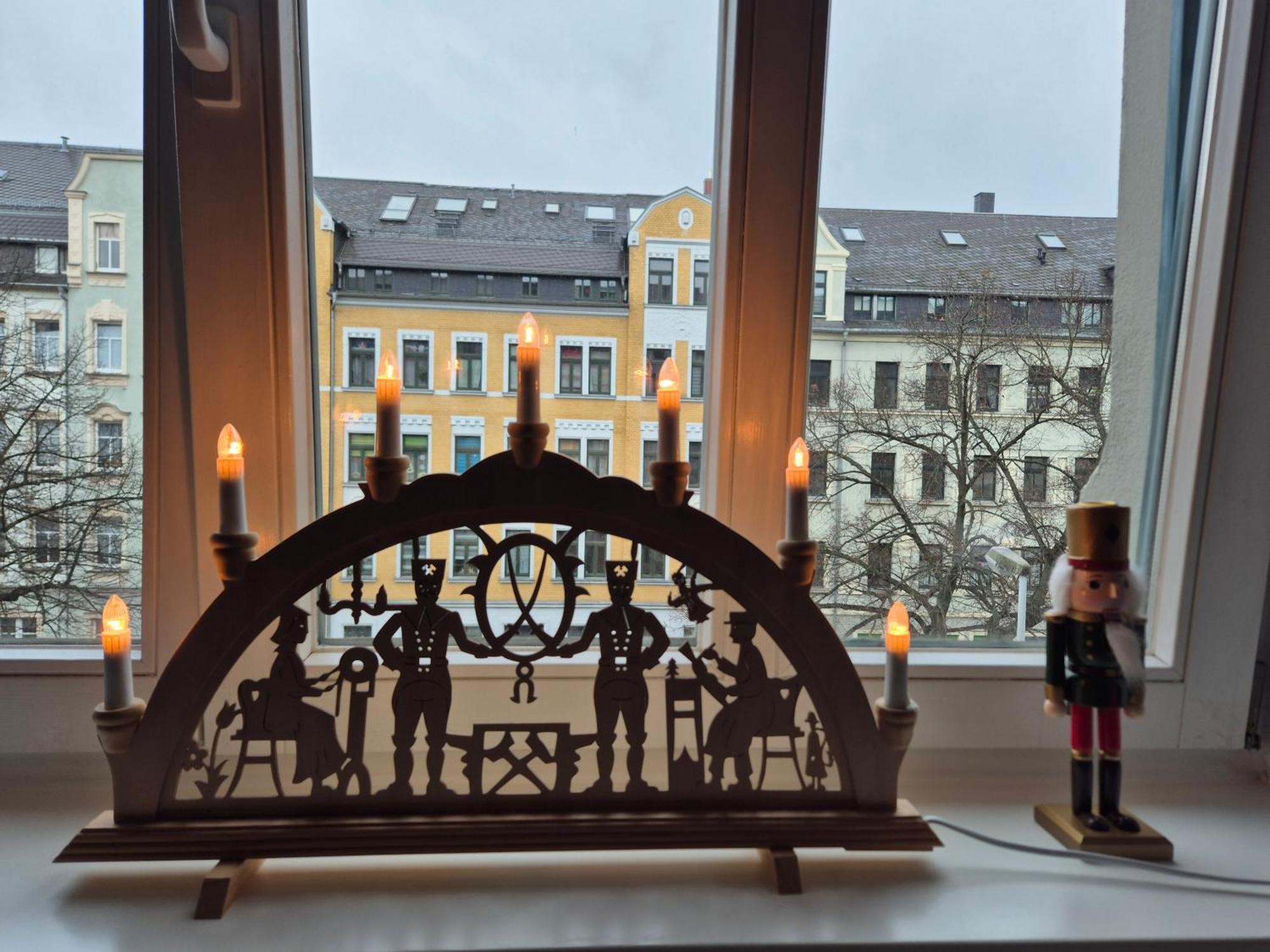 *****Saxonia De Luxe***** Neue & Hochwertige 50Qm² 2-Zimmer-Ferienwohnung In Chemnitz Mit Parkplatz & Wie Zuhause Wohlfuehlatmosphaere - My Feel@Home Apartment In เคมนิตซ์ ภายนอก รูปภาพ